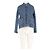 Autre Marque MAISON HOTEL Blaue gesteppte Denimjacke aus Baumwolle