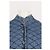 Autre Marque MAISON HOTEL Blaue gesteppte Denimjacke aus Baumwolle - Ansicht 5