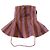 Autre Marque Cappello bucket a righe viola e marrone - vista 3