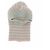 Autre Marque Balaclava de alpaca com riscas rosa e verde