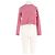 Autre Marque Pull en laine rose à maille torsadée SOPHIE AND LUCIE