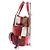 Borsa a mano Lancel Premier Flirt in pelle rossa - vista 4
