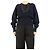Isabel Marant Strickpullover mit Lochmuster in Marineblau - size UK 10