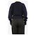 Isabel Marant Strickpullover mit Lochmuster in Marineblau - size UK 10 - Ansicht 2