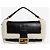 Fendi Borsa baguette in shearling nera - vista 2