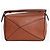 Loewe Mini mala Puzzle castanha - vista 3
