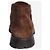 Gucci Braune Wildleder- Stiefeletten mit Horsebit - Größe EU 40 (UK 7) - Ansicht 3