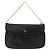 Christian Dior Chain Shoulder Bag Leather Black Gold Tone - vista 2