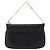 Christian Dior Chain Shoulder Bag Leather Black Gold Tone - vista 3