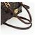 FENDI Zucca Canvas Handtasche 2way Schwarz Braun gold - Ansicht 7