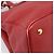PRADA Hand Bag Leather 2way Red Gold - vista 16