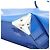 Borsa a mano in pelle blu Alexander Wang - vista 5