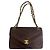 Borsa Chanel Medium Classic Envelope Flap Bag Pelle di Agnello Marrone