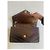 Borsa Chanel Medium Classic Envelope Flap Bag Pelle di Agnello Marrone - vista 9