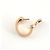 Orecchini a lobo Cartier in oro rosa con diamanti - vista 7