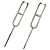 Chaîne d'ancre Hermès Pendientes Hermes HERMES Ever Chaine d'Ancre Sterling Silver 925