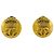 Orecchini a clip Chanel placcati oro