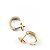Orecchini a cerchio Mini Love in oro rosa Cartier - vista 3