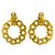 Orecchini a clip Chanel placcati in oro