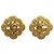 Orecchini a clip Chanel placcati oro