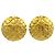 Orecchini a clip Chanel Matelassé Gold