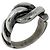 Hermès Anillo Hermes Torsade en Plata 925