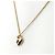 Autre Marque Collana con pendente Tiffany & Co. Mini Lock Heart in oro rosa - vista 2
