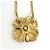 Collana Christian Dior fiori oro e rosso - vista 2