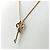 Autre Marque Collana con pendente Tiffany & Co. Knot Key in oro rosa - vista 2