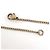 Collana Chanel placcata oro - vista 3