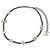 Collier Chanel en strass argenté