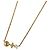 Collar Petit Louis Vuitton GP Rhinestone Gold