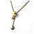 Collana con pendente Cartier Sweet Trinity in oro giallo
