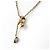 Collana con pendente Cartier Sweet Trinity in oro giallo - vista 2
