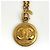 Collar Chanel chapado en oro - vista 2