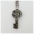 Collar Gucci Double G Key en Plata 925 - vista 2
