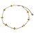 Collar Louis Vuitton Louisa en chapado en oro