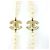 Collier Chanel plaqué or avec logo Coco Mark - vue 2