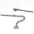 Christian Dior Strass-Halskette Silber - Ansicht 3