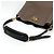 Bolsa de Ombro Coach Logo em Couro Greige - vista 5