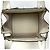Borsa in pelle Valextra B-Cube in Ivory - vista 7
