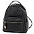 Coach Leather Backpack - Black