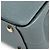 Borsa a tracolla Valextra in pelle blu - vista 3