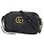 Borsa a tracolla in pelle Gucci GG Marmont Double G