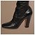 Alaïa Black Leather Lace-Up Block Heel Boots - view 16