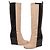 Céline Celine Phoebe Philo Bicolor Leder Keilabsatzstiefel