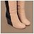 Céline Celine Phoebe Philo Bicolor Leder Keilabsatzstiefel - Ansicht 10