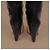 Céline Celine Phoebe Philo Bicolor Leder Keilabsatzstiefel - Ansicht 13