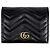 Cartera bi-fold de piel Gucci GG Marmont