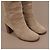 Céline Celine Kniehohe Stiefel aus grauem Wildleder - Ansicht 9